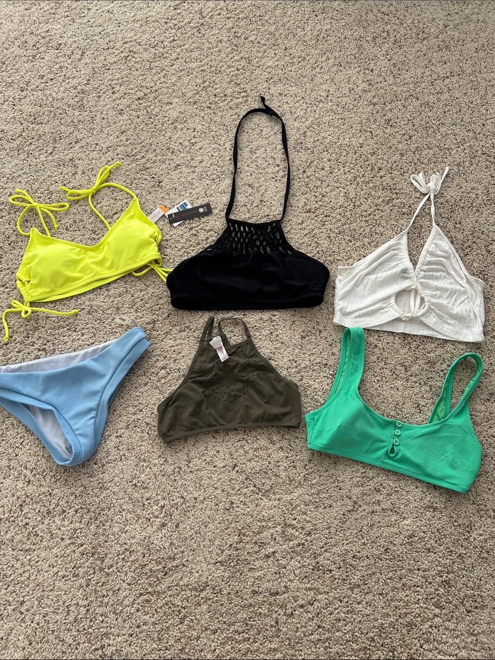 Variety Women’s bathing suit pieces